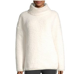 New Mock Neck Long Sleeve Sweatshirt